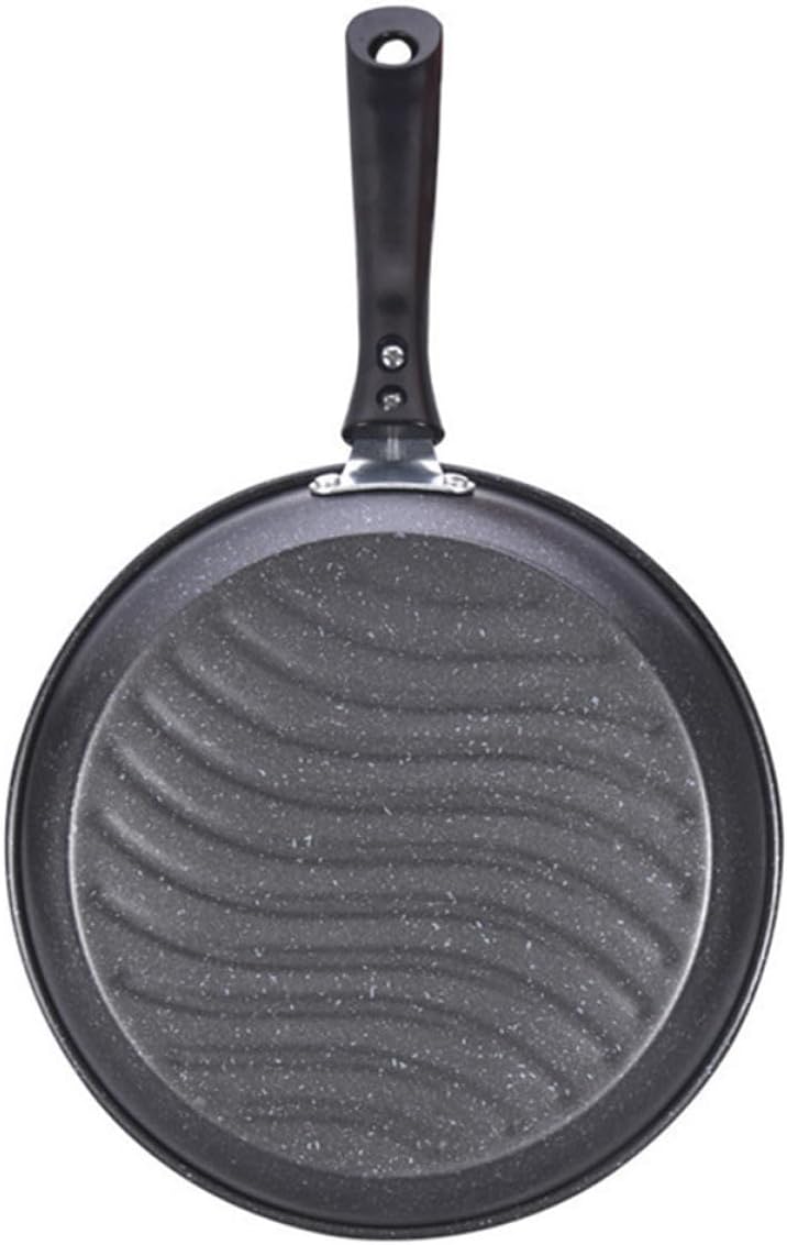 26Cm Non-Stick Skillet Frying Pan Cast Iron Omelette Pan Household for Stovetop Use with Long Handle - Image 1