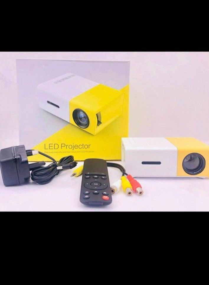 QVGA LED Projector 300 White/Yellow 