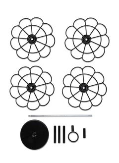 OASISWJ 4-Layer Stainless Steel Coffee Capsule Storage Rotating Rack  - Image 3