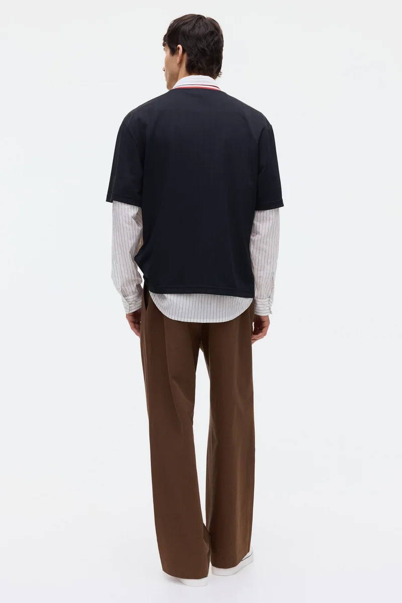 H&M  Loose Fit Printed T-shirt for Men | Best Price UAE