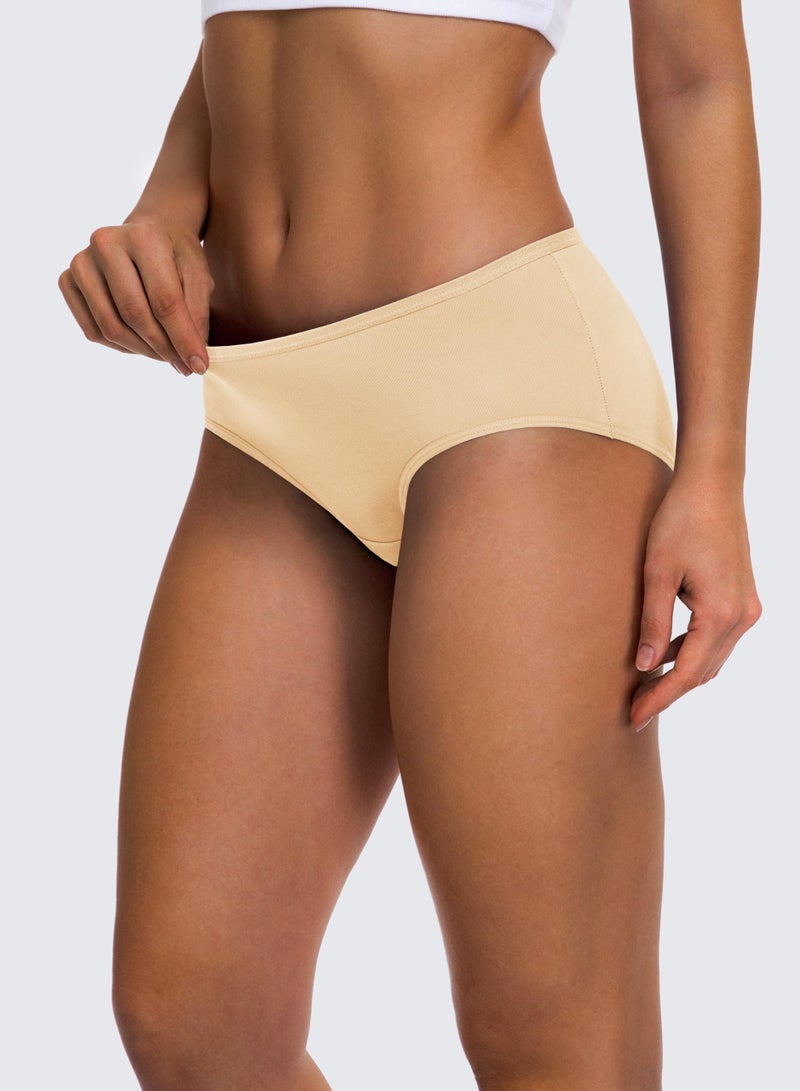 MIRITY Bamboo Rayon Hipster Panties Briefs for Women 7-Pack - Soft, Breathable, Stretchy Comfort Fit Skin - Image 3