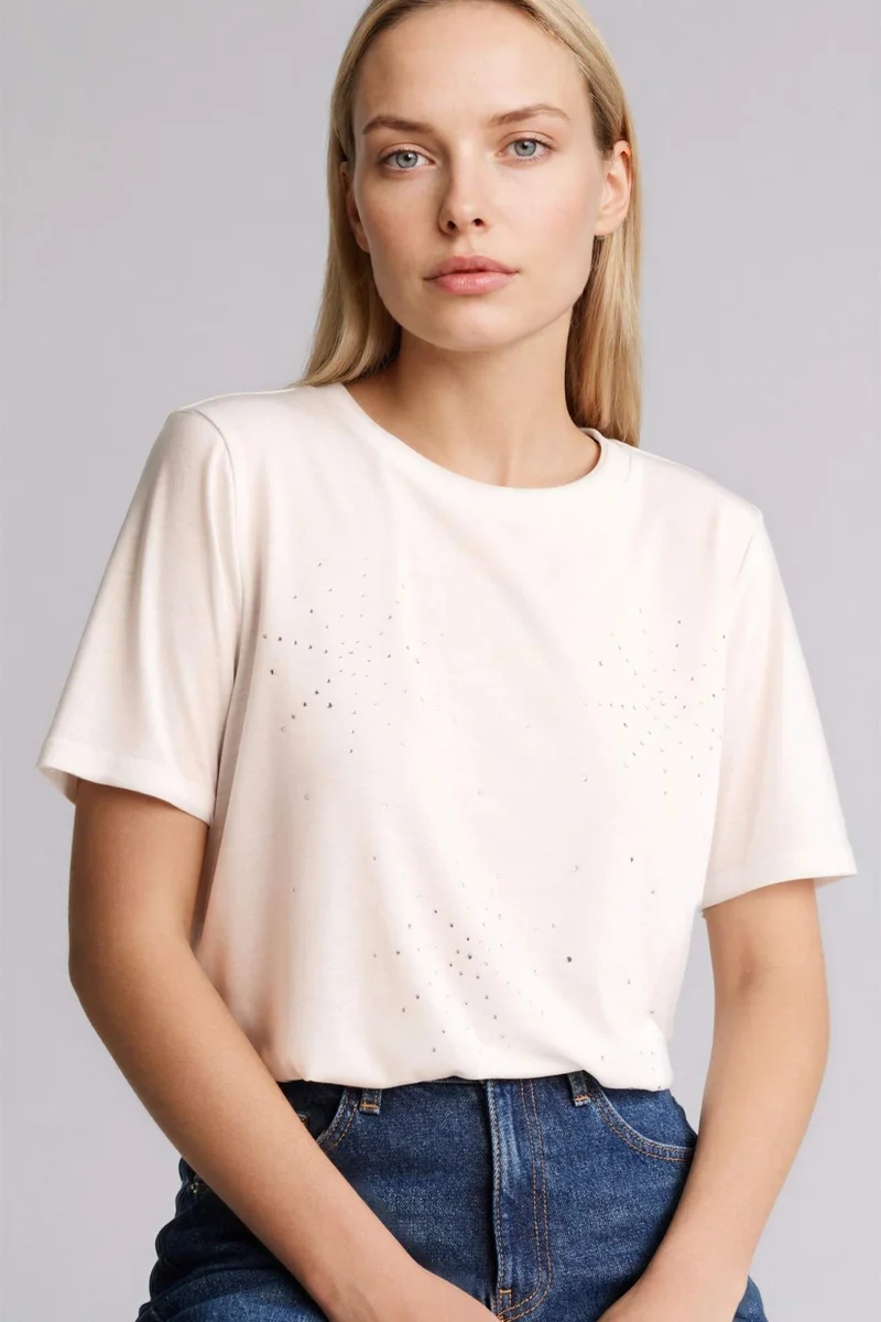 Defacto Regular Fit Crew Neck Short Sleeve T-Shirt