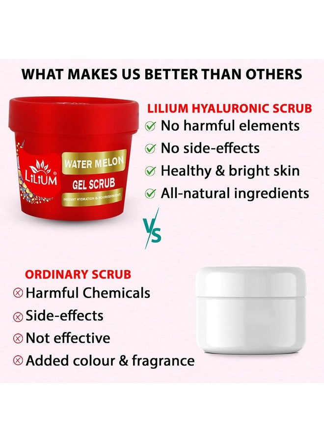 Lilium Water Melon Facial Kit, 400g, 4 Step Deep Cleansing, For Instant Hydration & Nourishment, , Instant Glow For All Type Skin, Pack Of 4 - Image 4