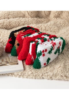 5 pairs of Christmas plush socks, Christmas gifts, warm and comfortable socks in winter, coral fleece - pzsku/Z3DA94EE8CC2DD0AB6DE5Z/45/_/1732187014/bdd06c6f-e518-4ef8-a65b-463c1a85419c