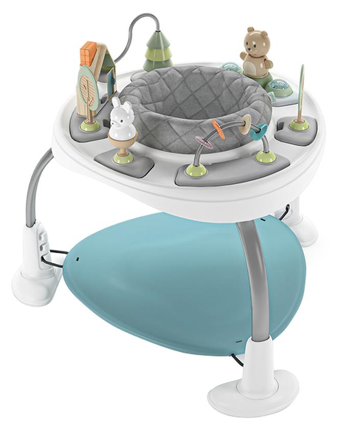 ingenuity Spring, Sprout 2-In-1 Activity Jumper And Table First Forest - Image 1