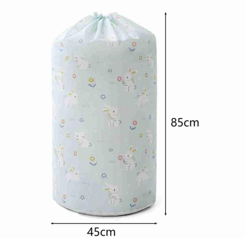 Aspeona 2Pcs Portable Storage Bag Clothes Quilt Storage Bag Wardrobe Sorting Storage Box for Pillows Blankets Bedding Toy Storage Bags Large Soft Pouch Foldable Bag Closet Organizer Box - Image 2