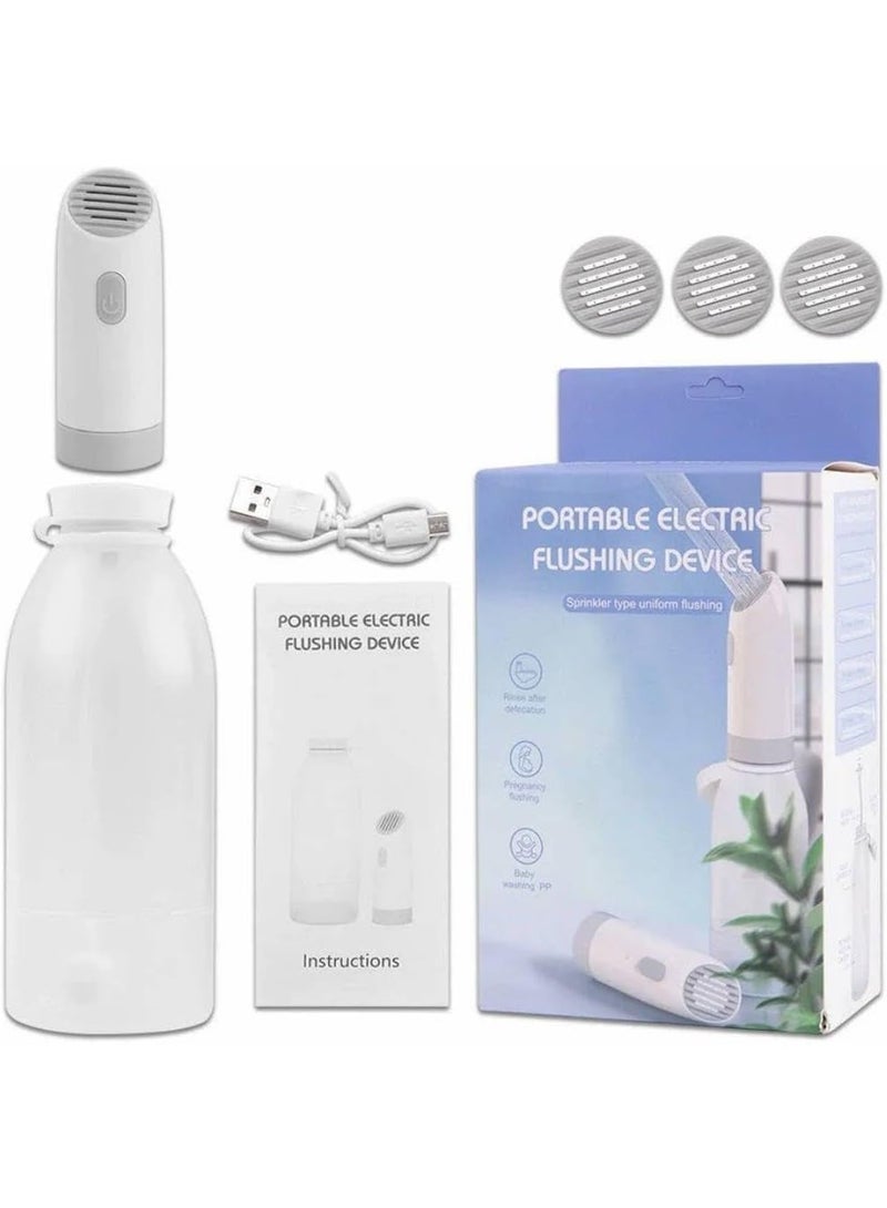 Portable Electric Bidet Shattaf – USB Rechargeable Travel Toilet Shower Head with 4 Mode Spray, Lightweight & Compact Design| IPX7 Waterproof for Personal Hygiene & Postpartum Care - Image 1