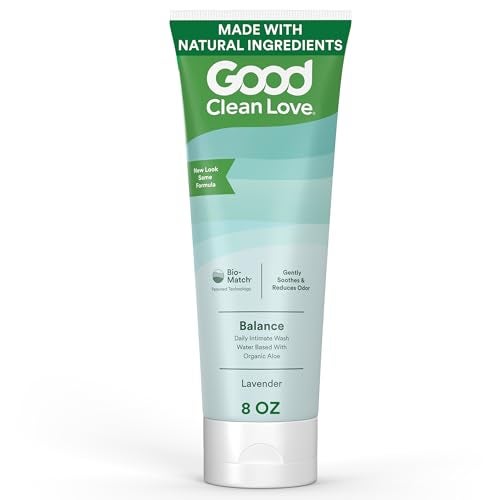 Good Clean Love Balance Feminine Wash, pH-Balanced Vaginal Moisturizer Cleanser for Women with Natural Ingredients, Gentle Cleansing Feminine Care Product, Reduces Vaginal Dryness & Odor, 8 Oz - Image 1