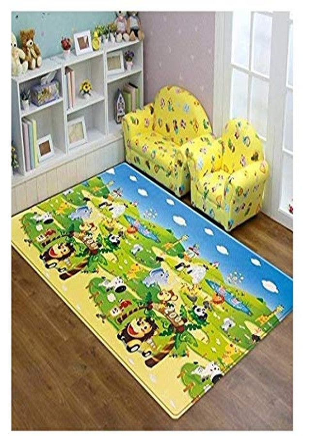 Anugrah Double Sided Water Proof Baby Mat Carpet Baby Crawl Play Mat Kids Infant Crawling Play Mat Carpet Baby Gym Water Resistant Baby Play & Crawl Mat, Playmat for Baby - Image 4