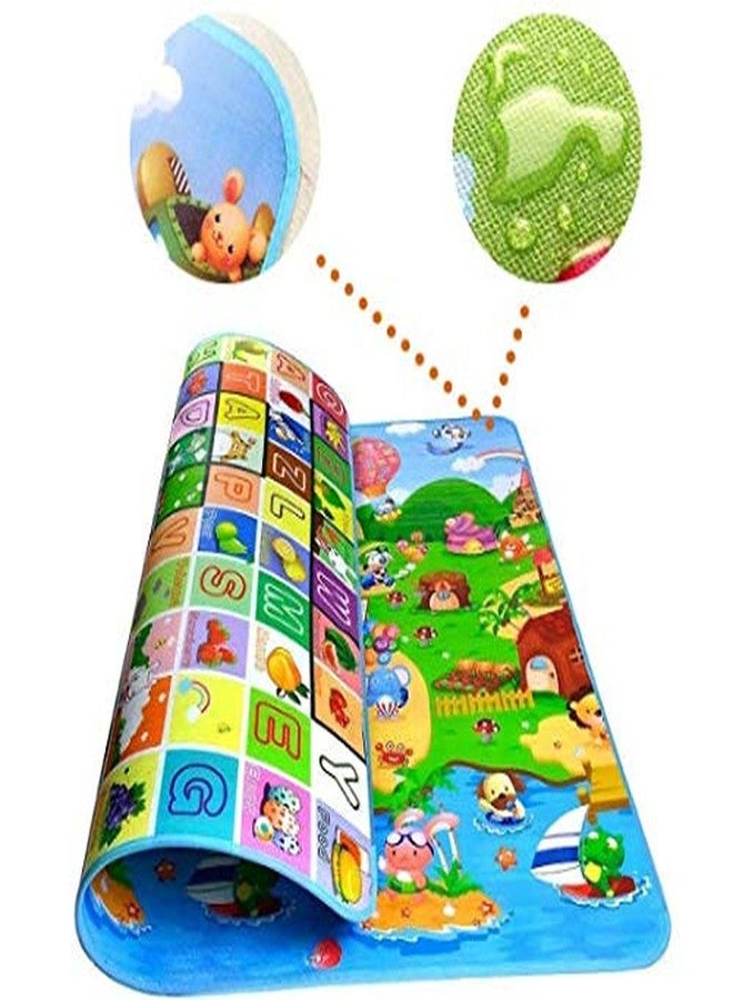 Anugrah Double Sided Water Proof Baby Mat Carpet Baby Crawl Play Mat Kids Infant Crawling Play Mat Carpet Baby Gym Water Resistant Baby Play & Crawl Mat, Playmat for Baby - Image 1