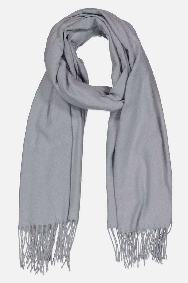 Caracol Women Plain Sacrf  184 x 73 cm, Grey - Image 1