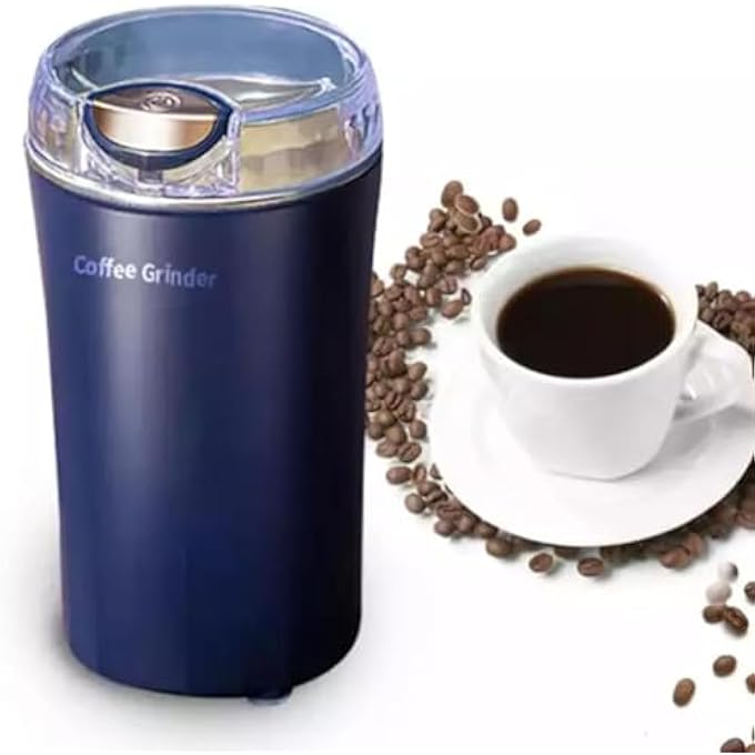 Silk Route Electric Kitchen Coffee Mixer Grinder Blue - Image 1