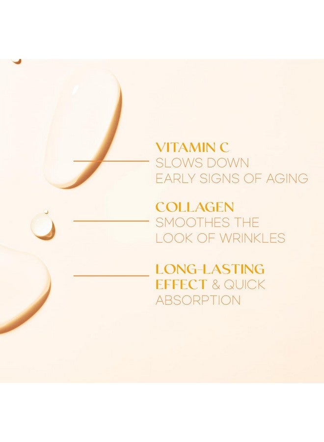 Vitamin C And Collagen Sheet Face Mask Prevents Sun Damage Reduces Acne Acne Scars & Wrinkles Brightening Sheet Mask Cruelty Free Korean Skin Care For All Skin Types 5 Masks