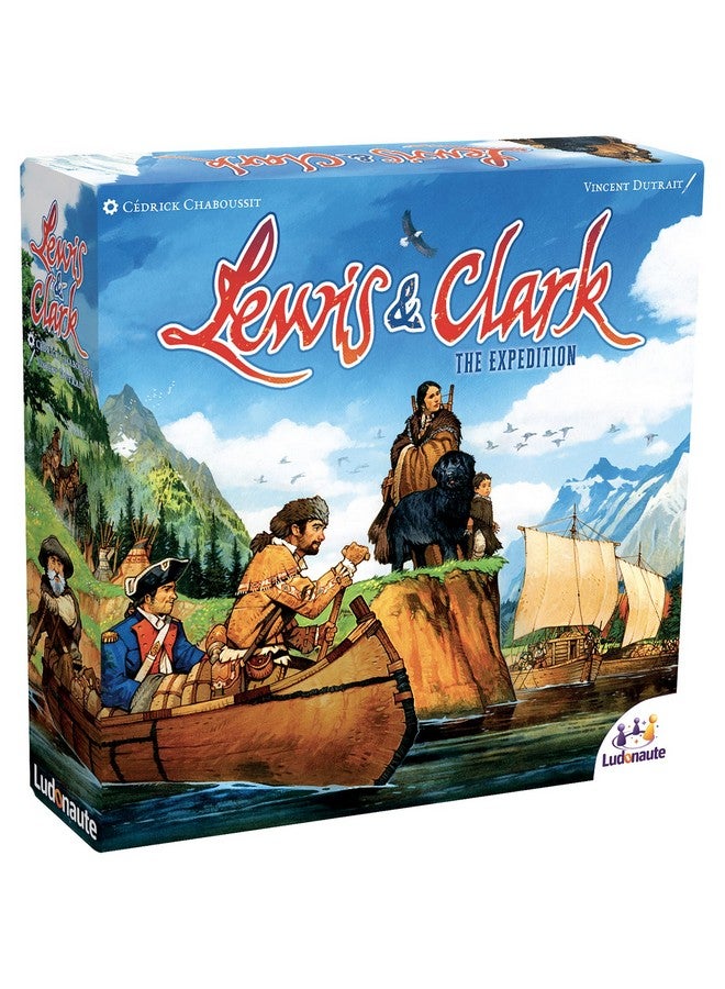 Ludonaute Lewis & Clark The Expedition Second Edition - Ludonaute Games, Strategy Board Game, Ages 14+, 1-5 Players, 120 Min - Image 1