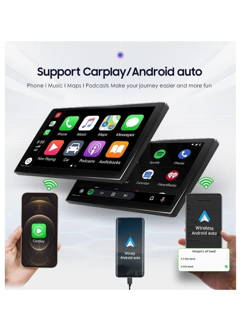 SHEZA STAR - Android Car Stereo for Kia Sportage 2016 2017 2018 6GB RAM 128GB ROM 9 Inch Support SIM Card, Apple Carplay, MirrorLink WiFi BT, 2.5D IPS Touch Screen with AHD Camera Included - Image 1