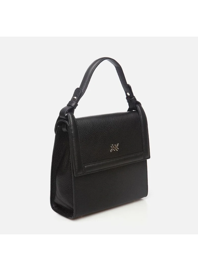 Hotiç 03CAH281030A100 GENUINE Leather Black Women's Bag