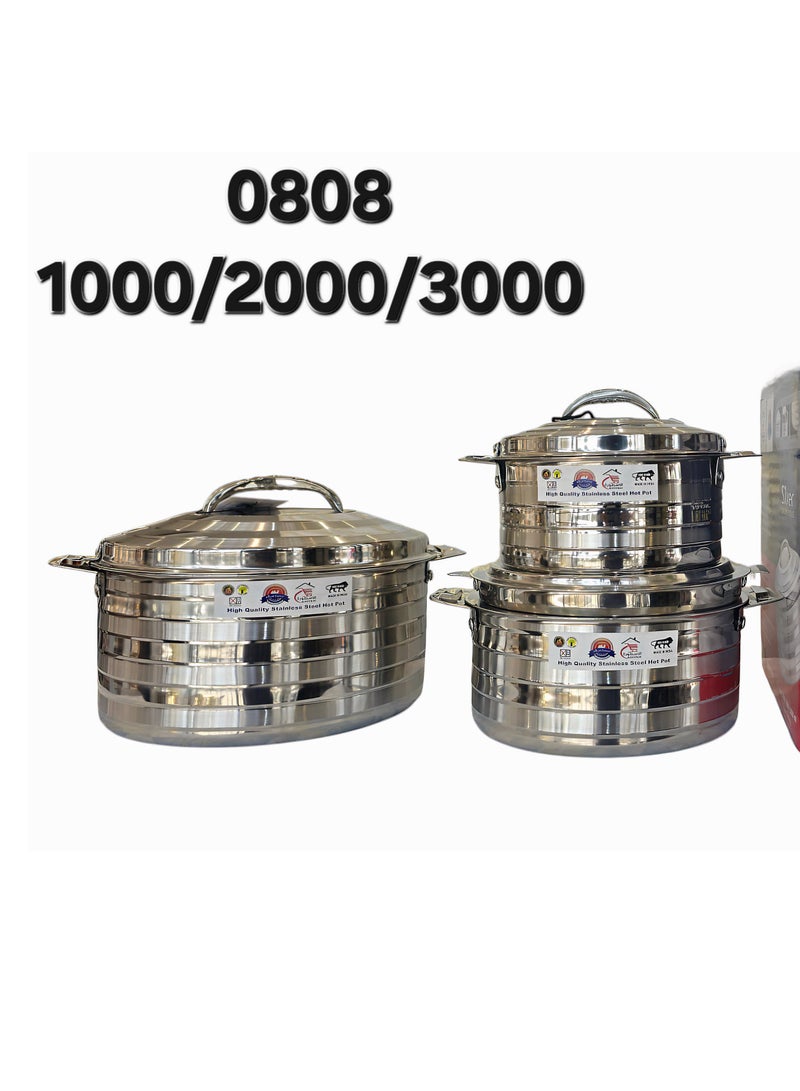 Royal Camel Royal Camel Original Stainless Steel Food Container Set, high quality and ideal for storing hot foods. 3000/2000/1000 pieces