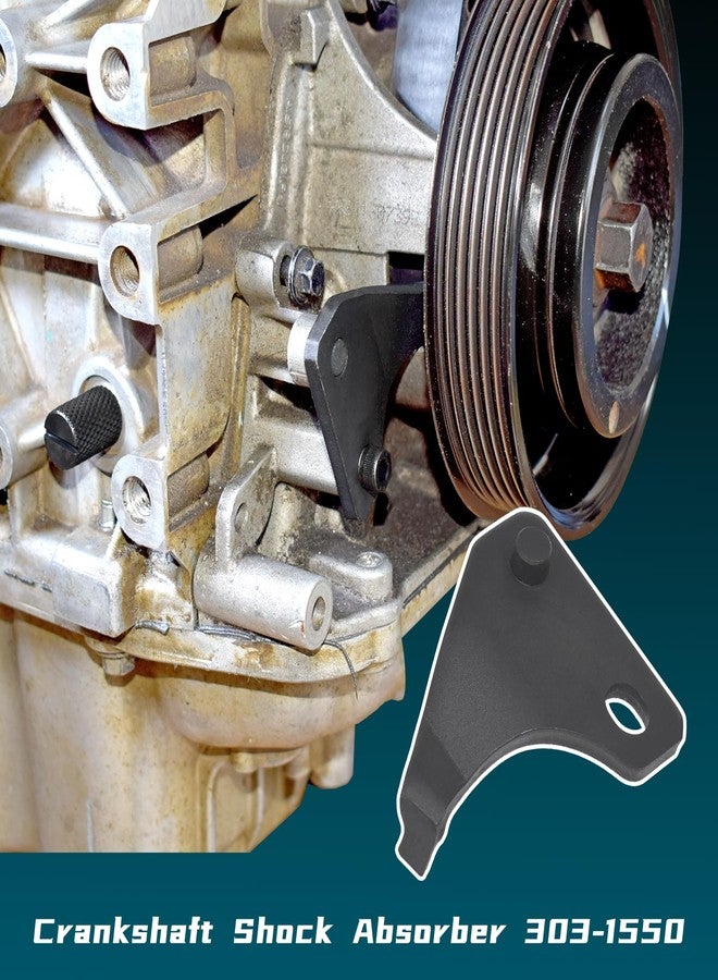 Yuesstloo 13PCS Engine Camshaft Timing Locking Tool Kit & Flywheel Locking Tool 303-393, Compatible with Ford 1.5 1.6 Focus Fiesta Mazada Fusion VCT Ecoboost, with Carrying Case & Gloves - Image 5