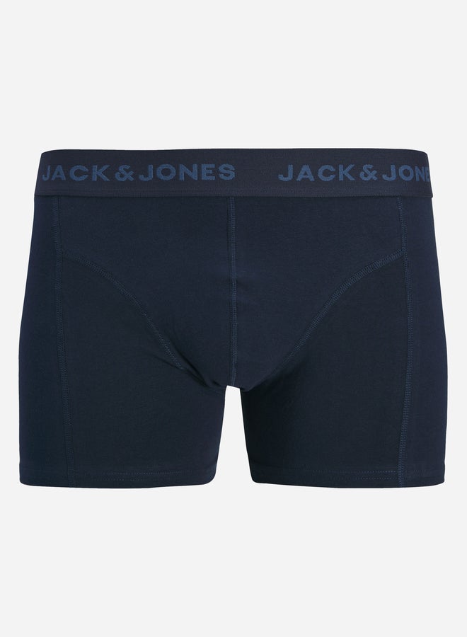 جاك اند جونز حزمة من 3 سراويل داخلية بخصر مطبع - Image 4