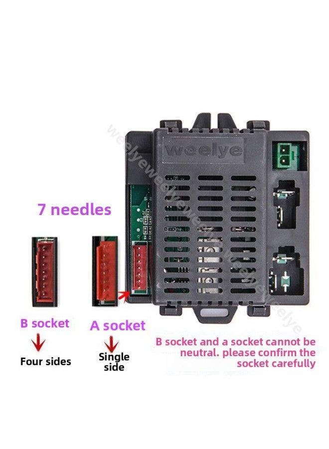 Beria Children's Electric Car 2.4G Frequency Remote Control WEELYE Circuit Board WELLYE Control Receiver-Color:RX712V Receiver - Image 3