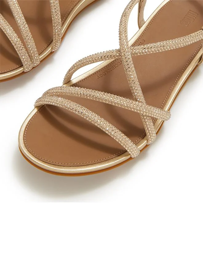 فيت فلوب GRACIE CRYSTAL STRAPPY BACK-STRAP SANDALS