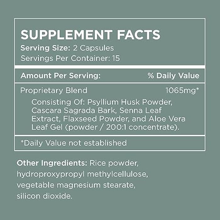 Pure for Men Detox Supplement, Reset | Promotes Digestive & Gut Health, Helps Remove Toxins & Supports Immune System, Colon Cleanse | 30 Capsules - Image 4