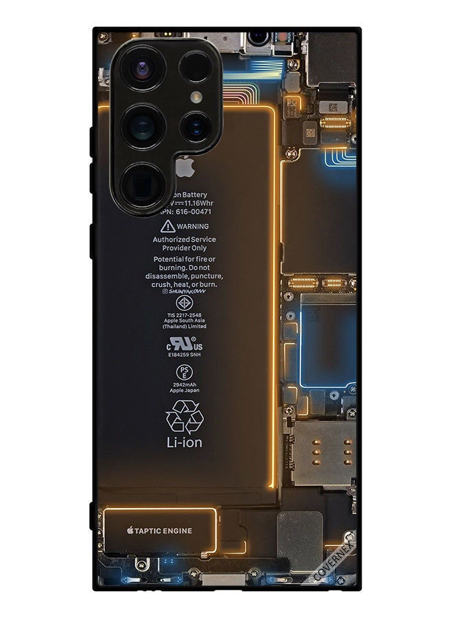 Covernex Protective Case Cover For Samsung Galaxy S23 Ultra Phone Back Inside Pattern - Image 1