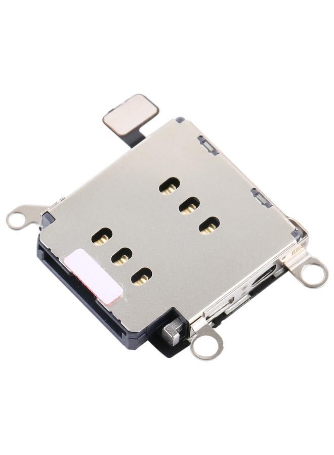 erorex Single SIM Card Holder Socket with Flex Cable for iPhone 12 / 12 Pro - Image 3