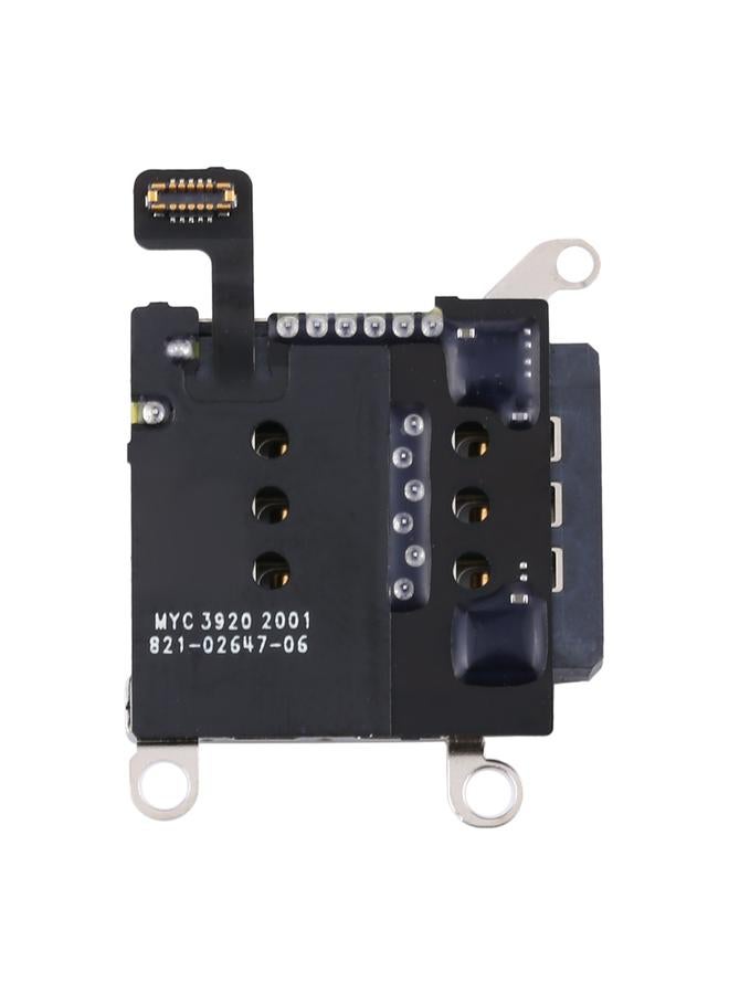 erorex Single SIM Card Holder Socket with Flex Cable for iPhone 12 / 12 Pro - Image 1