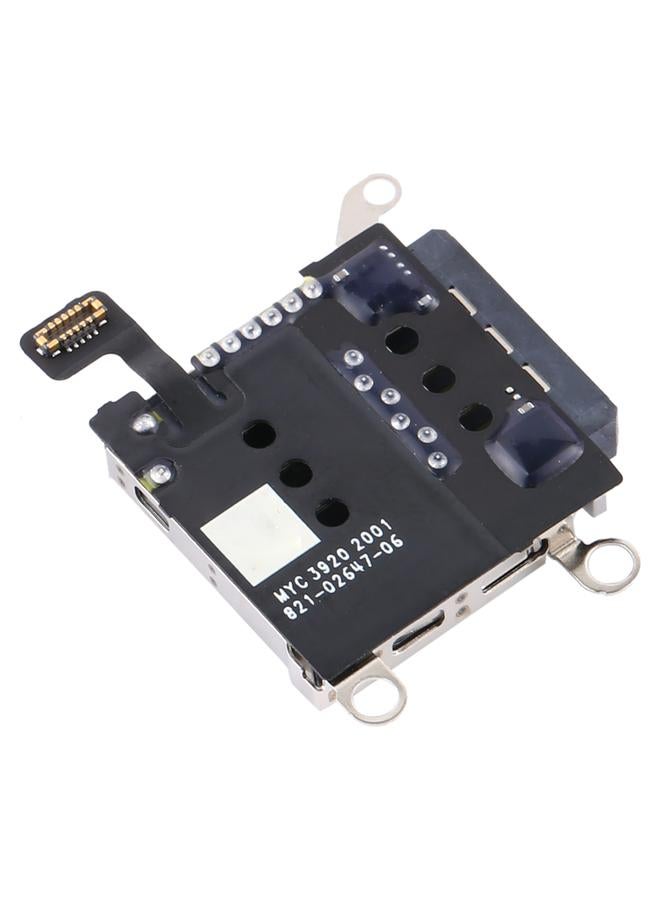 erorex Single SIM Card Holder Socket with Flex Cable for iPhone 12 / 12 Pro - Image 2