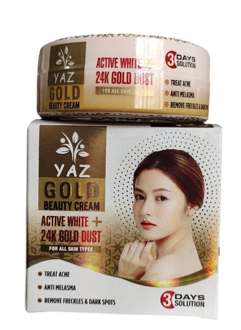 Beauty Cream Active White + 24K Gold Dust - pzsku/Z3DAA4B63F3338E5E105DZ/45/_/1724576379/d39a3569-ec72-4a6f-99bb-701240dad702