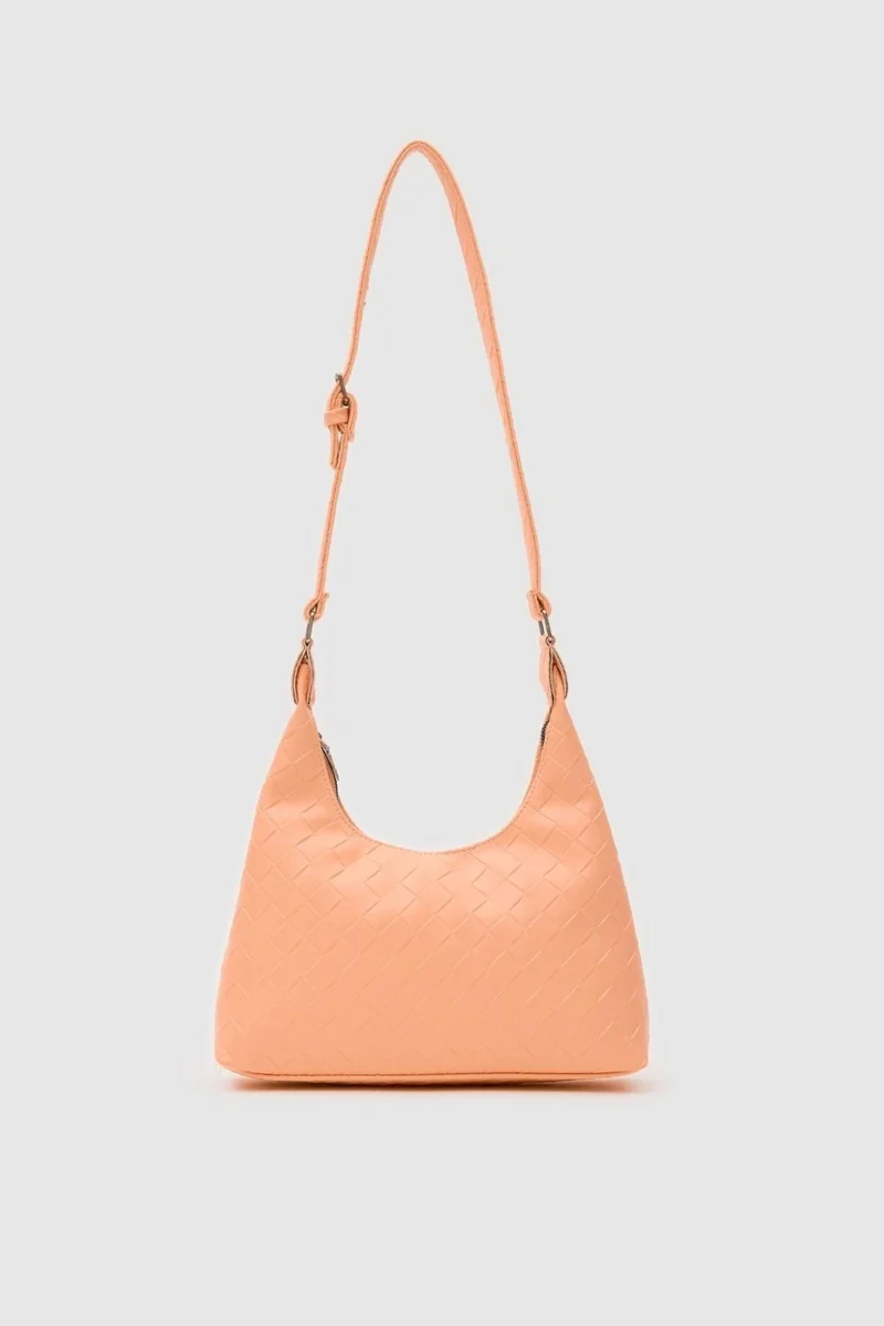 Shule Bags Faux Leather Crossbody Bag Dorian Salmon
