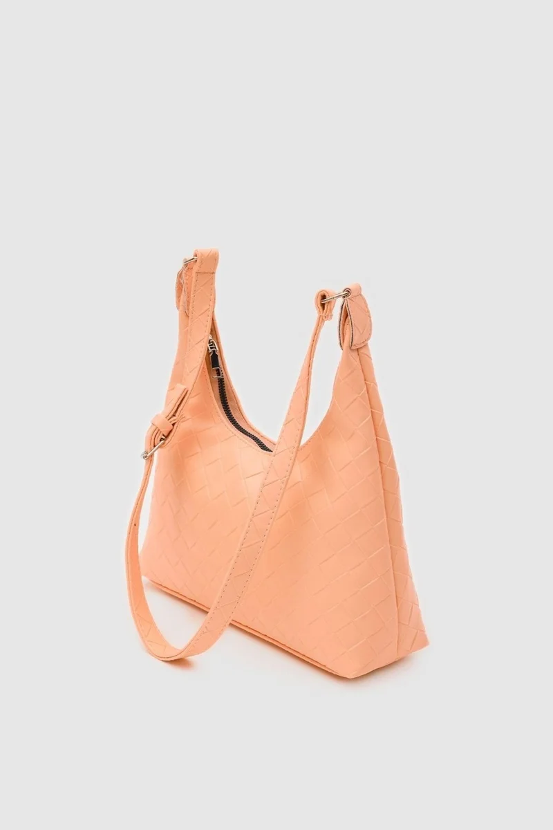 Shule Bags Faux Leather Crossbody Bag Dorian Salmon