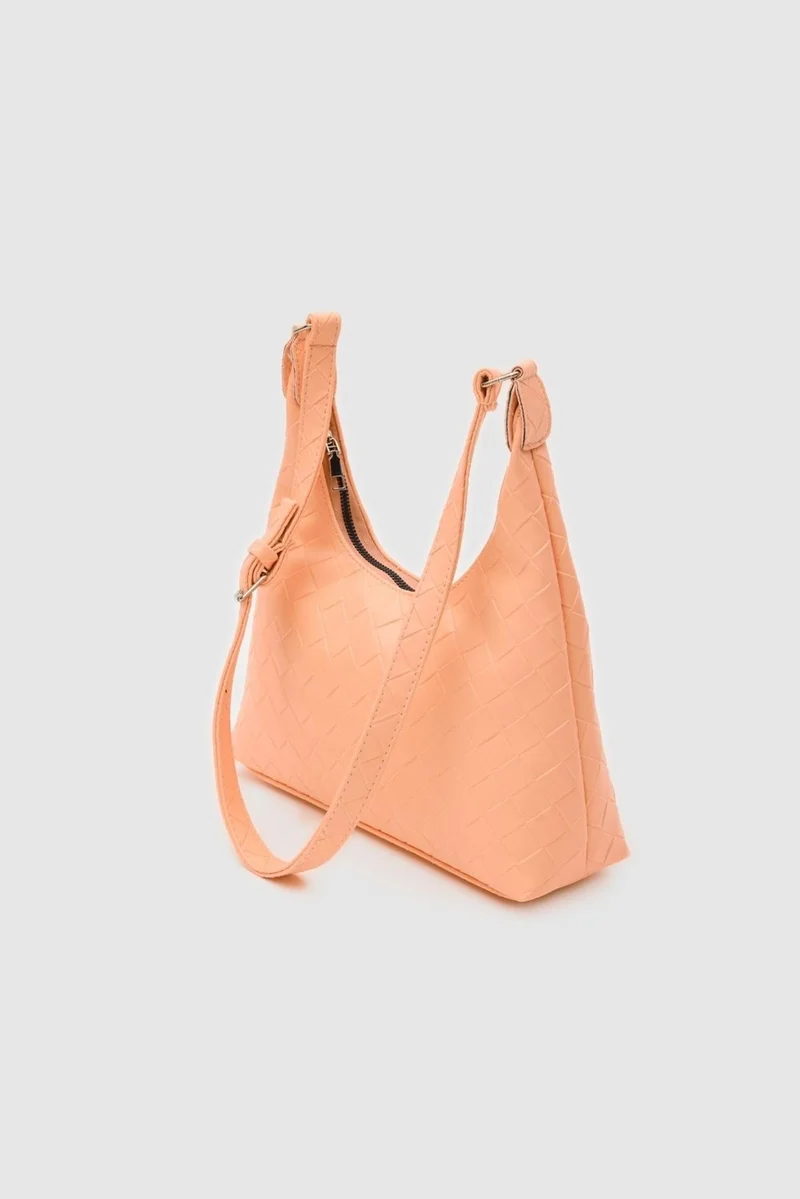 Shule Bags Faux Leather Crossbody Bag Dorian Salmon