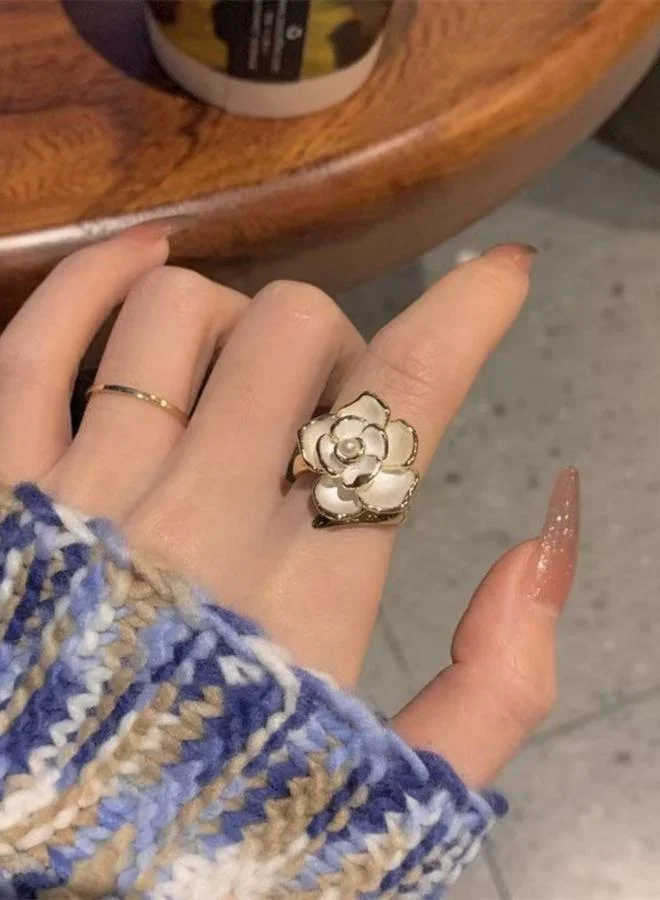 Take Two  3D Flower Ring for Women | Best Price UAE