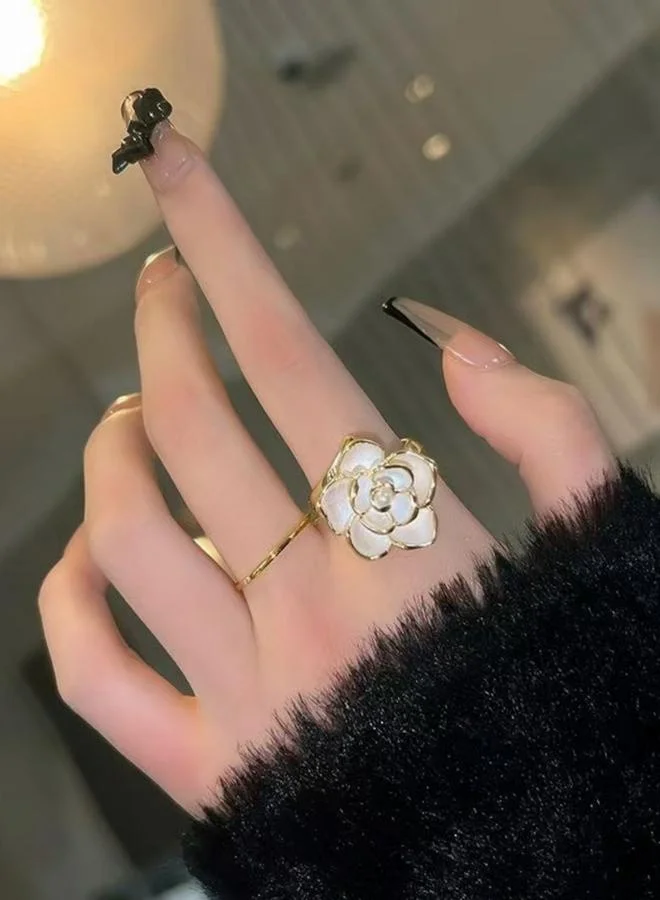 Take Two  3D Flower Ring for Women | Best Price UAE