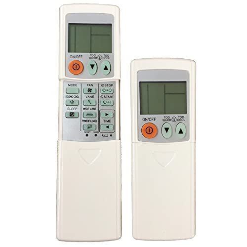 uehba Replacement for Mitsubishi Electric Air Conditioner Remote Control for MSZ-GE06NA-8 MSZ-GE09NA-8 MSZ-GE12NA-8 MSZ-GE15NA-8 MSZ-GE18NA-8 MSY-GE09NA-8 MSY-GE12NA-8 MSY-GE15NA-8 MSY-GE18NA-8 - Image 3