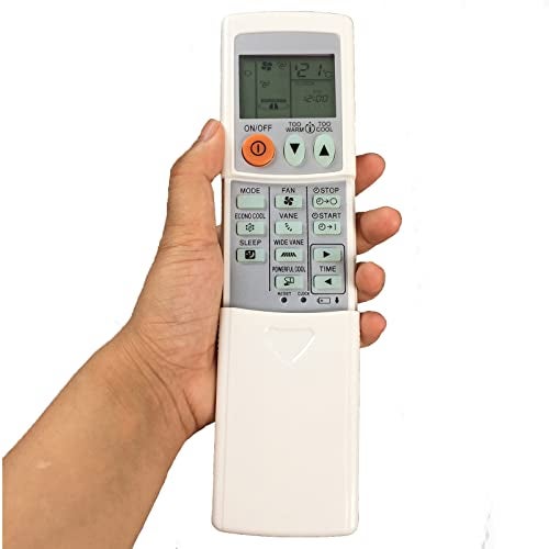 uehba Replacement for Mitsubishi Electric Air Conditioner Remote Control for MSZ-GE06NA-8 MSZ-GE09NA-8 MSZ-GE12NA-8 MSZ-GE15NA-8 MSZ-GE18NA-8 MSY-GE09NA-8 MSY-GE12NA-8 MSY-GE15NA-8 MSY-GE18NA-8 - Image 2