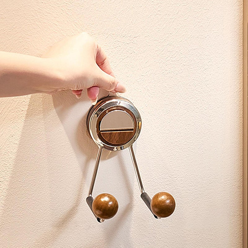Suction Cup Wall Mount Blow Dryer Hanger Reusable Bathroom Organizer Hook - Image 3