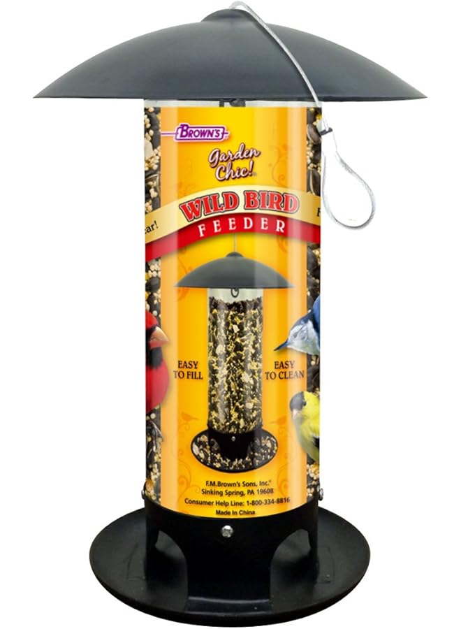 BROWN'S Garden Chic Wild Bird Feeder 