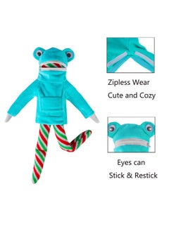 E-TING Santa Clothing Green Frog Cosplay Costume For Elf Doll Christmas Decoration  - Image 5