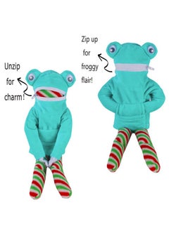 E-TING Santa Clothing Green Frog Cosplay Costume For Elf Doll Christmas Decoration  - Image 4