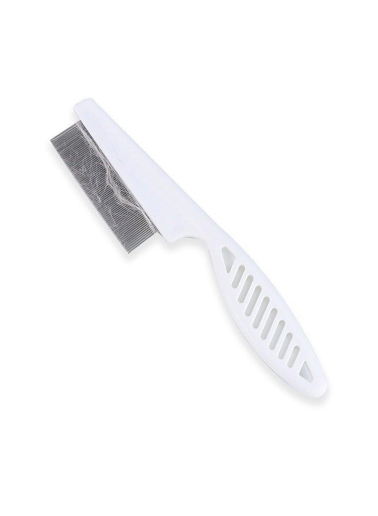 Generic Lice Combs, Stainless Steel Fine Tooth Comb Lice Comb Professional Head Lice Nit Removal Hair Comb for Kids Adults Pets Dog Long/Short Hair（white）  - Image 3