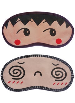 Red Dot Spiral Cartoon Face Sleeping Eye Mask (Pack Of 2) - pzsku/Z3DAB27A8DDD697ECA011Z/45/_/1721557812/c04d6b2b-a07f-43a4-a1b6-c986eb360f65