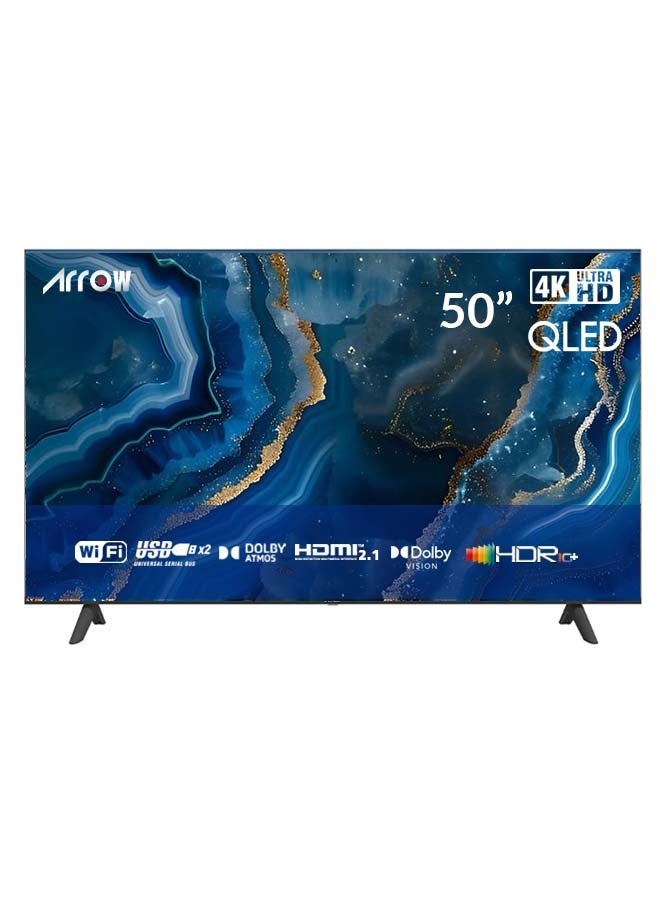 ARROW 50 INCH, 4K UHD QLED TV SMART WEBOS,RO-50LPWQ - Image 1
