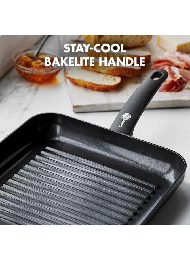 جرين بان GreenPan Cambridge Infinity Non-Stick Grill Pan 28 CM - Image 3