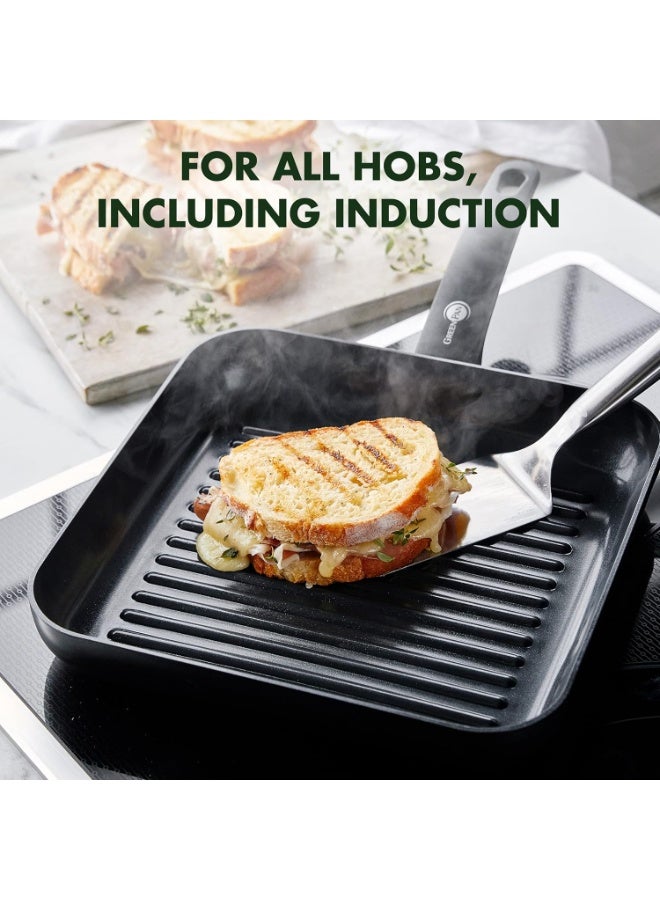 جرين بان GreenPan Cambridge Infinity Non-Stick Grill Pan 28 CM - Image 4