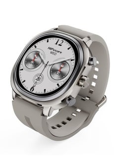 HiFuture HiFuture AIX Lite Dual Core Smartwatch with Extra Belt, 1.43" AMOLED Display, Gorilla Glass, Wireless Calling, 10 Days Battery, Sports Modes, Syntra AI Health Monitoring, 1 ATM Waterproof  - Image 2