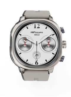 HiFuture HiFuture AIX Lite Dual Core Smartwatch with Extra Belt, 1.43" AMOLED Display, Gorilla Glass, Wireless Calling, 10 Days Battery, Sports Modes, Syntra AI Health Monitoring, 1 ATM Waterproof  - Image 1