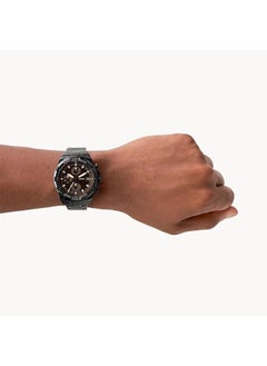 FOSSIL Men's imported stainless steel waterproof chronograph wristwatch -FS5851  - Image 4